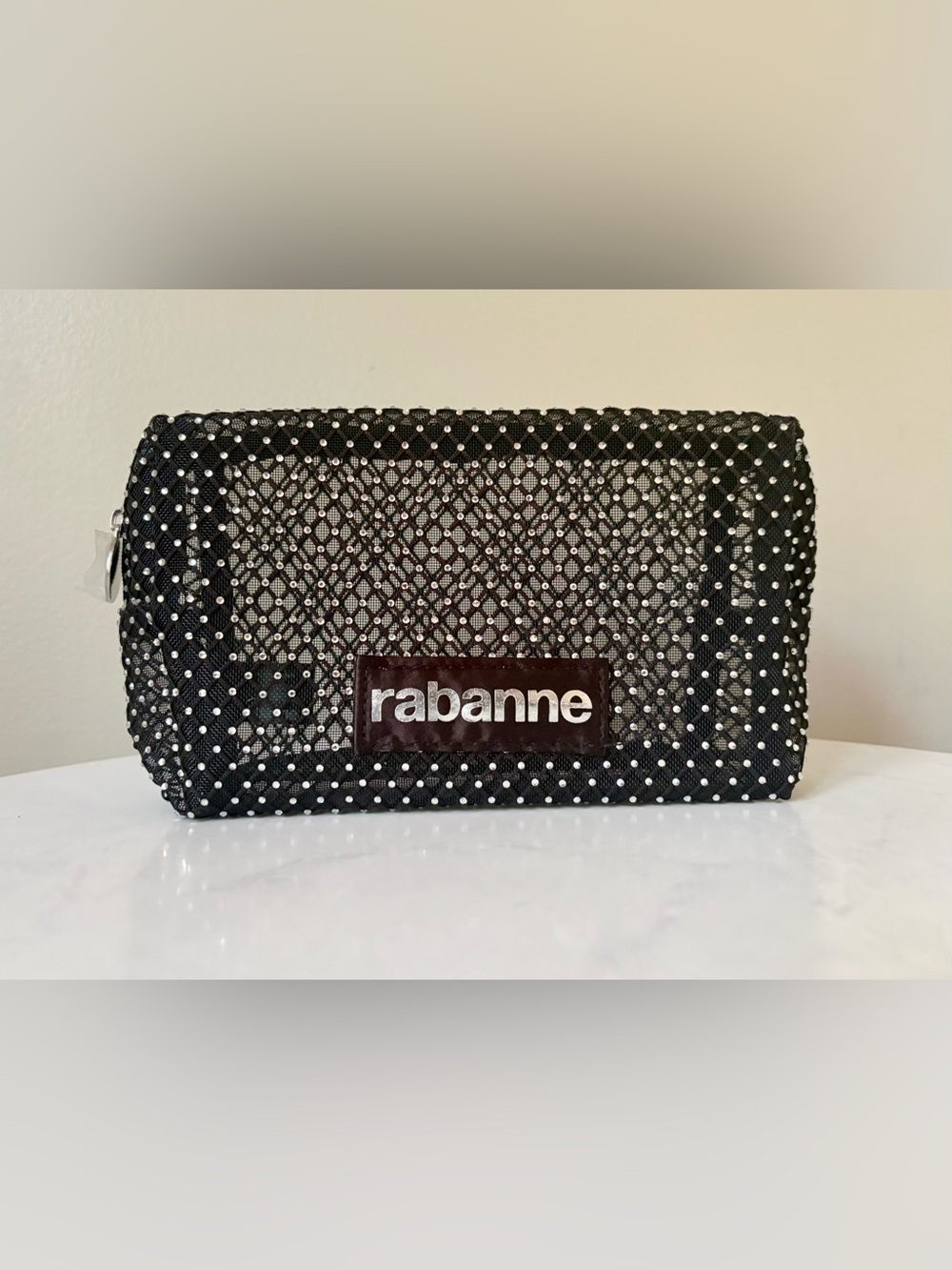 rabanne toiletry / cosmetic bag
new